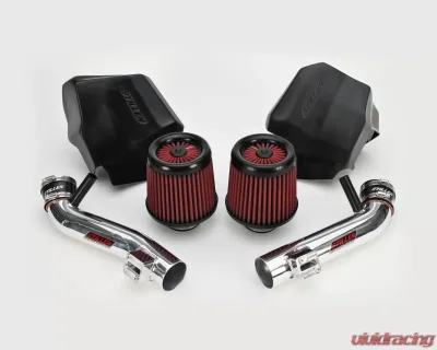 Stillen Generation 2 Long Tube Dual Intake Kit with Dry Filter Nissan 350Z 2007-2009 - 402842DF