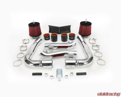 Stillen Generation 3 Ultra Long Tube Dual Intake Kit with Dry Filter Infiniti G35 Sedan 2007-2008 - 402849DF