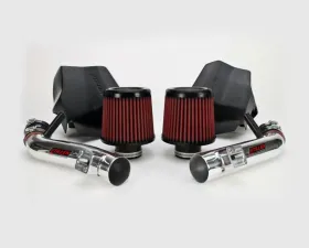 Stillen Generation 2 Long Tube Dual Intake Kit with Dry Filter Nissan 370Z 2009-2018