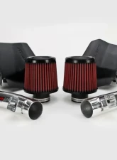 Stillen Generation 2 Long Tube Dual Intake Kit with Dry Filter Nissan 370Z 2009-2018                                     - 402851DF - Image 3