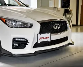 Stillen Front Splitter Infiniti Q50 Hybrid Sport 2014-2015