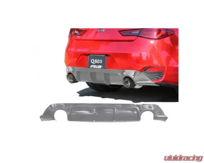 Stillen Rear Diffuser Unpainted Infiniti Q60 2017-2021 - KB11235