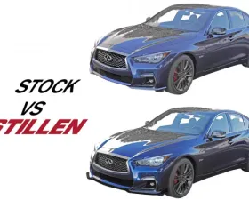 Stillen Urethane Front Splitter Unfinished Infiniti Q50 Sport 2018