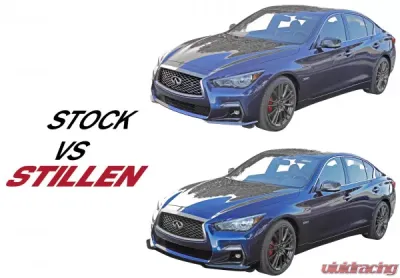Stillen Urethane Front Splitter Unfinished Infiniti Q50 Sport 2018 - KB11240UF