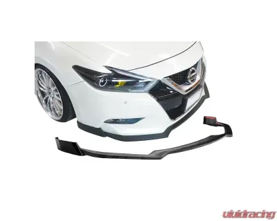 Stillen Matte Black Front Splitter Nissan Maxima 2016-2018 - KB12841