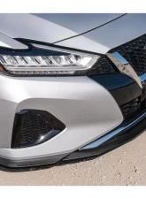 Stillen Front Lip Splitter Matte Black Nissan Maxima 2019                                     - KB12845MB - Image 9