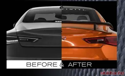 Stillen Carbon Fiber Trunk Wing Infiniti Q60 CV37 17-18 - CF11239