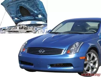 Stillen Fiberglass Power Hood Infiniti G35 Coupe 2003-2005 - 1036007