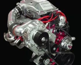 Paxton Driver Side Mount NOVI 1200 Polished Supercharging System Ford Mustang Carbureted 289|302 64-68