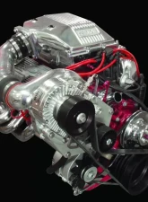 Paxton Driver Side Mount NOVI 1500 Satin Supercharging System Ford Mustang Carbureted 289|302 64-68                                     - 1001847 - Image 3