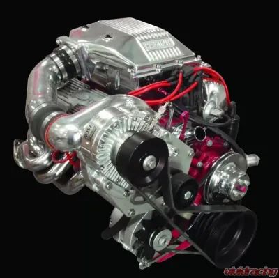 Paxton Driver Side Mount NOVI 1500 Satin Supercharging System Ford Mustang Carbureted 289|302 64-68 - 1001847