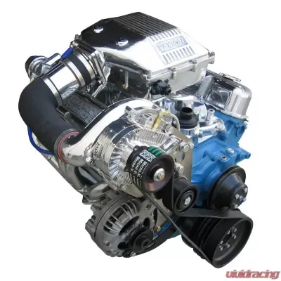 Paxton Universal NOVI 1200 Polished Tuner Supercharging System Mopar Carbureted Small Block - 1201850-P