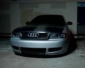 Advan Carbon Boser Design Carbon Fiber Hood Audi A4 1996-2001