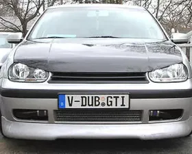 Advan Carbon Boser Design Carbon Fiber Hood Volkswagen Golf MK4 1999-2004