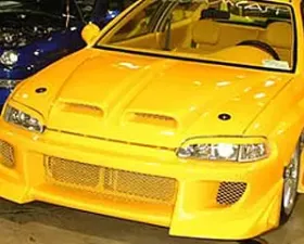 Advan Carbon Revolution Design FRP Hood Honda Civic Coupe / Hatchback 1992-1995
