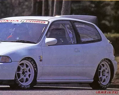 Advan Carbon BEE Yard Special Design Kevlar Rear Roof Spoiler Honda Civic Hatchback 1992-1995 - BKHC92-AC215RWRBK