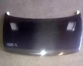 Advan Carbon M-Tech Design Carbon Fiber Hood Honda Civic Coupe 2006-2011