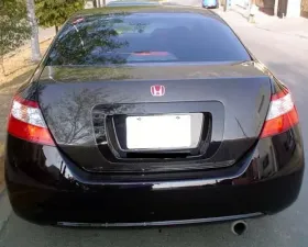Advan Carbon OEM Style Carbon Fiber Trunk Lid Honda Civic Coupe 2006-2011