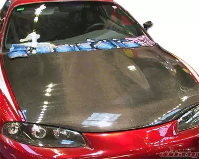 Advan Carbon OEM Style Carbon Fiber Hood Mitsubishi Eclipse / Eagle Talon 1995-1999 - BKME95-AC233HC