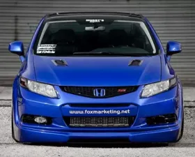 Advan Carbon M-Tech Design Carbon Fiber Hood Honda Civic Coupe 2012-2015