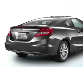 Advan Carbon OEM Style Carbon Fiber Trunk Lid Honda Civic Coupe 2012-2015