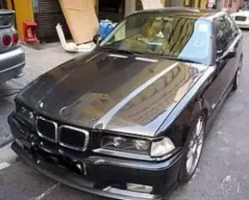 Advan Carbon OEM Style Carbon Fiber Hood BMW 3-Series E36 Coupe 1992-1998