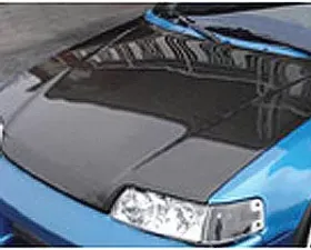 Advan Carbon ZC Design Design Carbon Fiber Hood Honda Civic / CRX 1988-1991