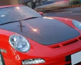 Advan Carbon OEM Style Carbon Fiber Hood Porsche 997 All Models 2005-2012