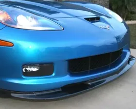 Advan Carbon ZR-1 Design Carbon Fiber Front Lip Spoiler Chevrolet Corvette GS / Z06 / ZR-1 2006-2013