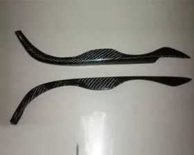 Advan Carbon Design Carbon Fiber Headlight Eye Lids BMW 3-Series E46 Coupe 1999-2005