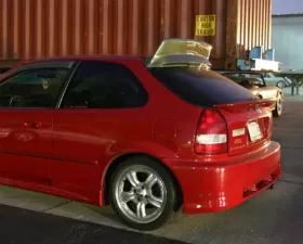 Advan Carbon BEE Yard Special Design Kevlar Rear Roof Spoiler Honda Civic Hatchback 1996-2000