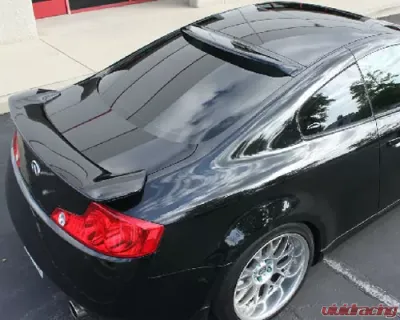 Advan Carbon Design Carbon Fiber Rear Roof Spoiler Infiniti G35 Coupe 2003-2007 - BKIG03-AC695RVC