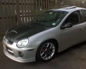 Advan Carbon OEM Style Carbon Fiber Hood Dodge SRT-4 2003-2005
