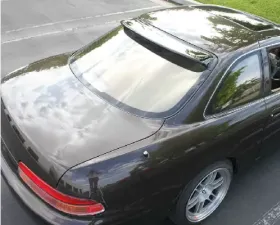 Advan Carbon Design Carbon Fiber Rear Roof Spoiler Lexus SC300 / SC400 1991-2001