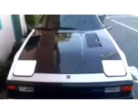 Advan Carbon TSA Design Carbon Fiber Hood Toyota Supra MKII 1982-1985