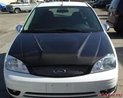 Advan Carbon Intruder Design Carbon Fiber Hood Ford Focus 2005-2007 - BKFF05-AC961HCI