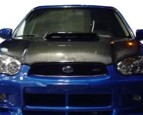 Advan Carbon STi Design Carbon Fiber Hood Scoop Subaru WRX 2004-2005