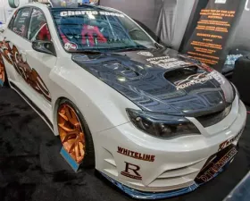 Advan Carbon STi CWT Design Carbon Fiber Hood Subaru WRX | STi 2008-2014