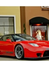 Advan Carbon S-Type II Widebody Kit FRP w/ Carbon Body Kit Acura NSX 2002-2005                                     - BKAN02SX335FK - Image 6