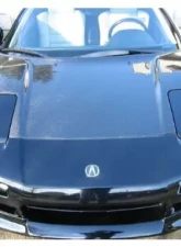 Advan Carbon OEM Style Carbon Fiber Hood Acura NSX 1991-2001                                     - BKAN91-AC334HC - Image 2