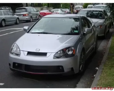 Advan Carbon Urethane Widebody Kit w/ Stainless Steel Catback Exhaust System Acura RSX 2002-2004 - BKAX02-AC207FKW