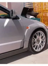 Advan Carbon Urethane Widebody Kit w/ Stainless Steel Catback Exhaust System Acura RSX 2002-2004                                     - BKAX02-AC207FKW - Image 5