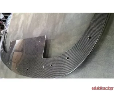 Advan Carbon ZR-1 Design Carbon Fiber Front Lip w/ Under Diffuser Corvette 2005-2013 - BKCC05-AC4009FLSC