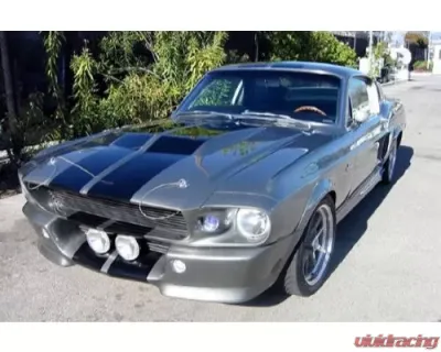 Advan Carbon Eleanor Design FRP Hood Ford Mustang 1967-1968 - BKFM67-AC938HFEL