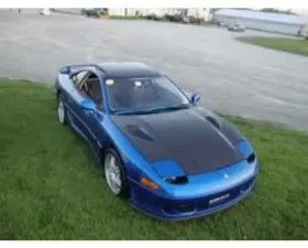 Advan Carbon OEM Style Carbon Fiber Hood Mitsubishi 3000GT 1991-1993