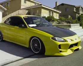 Advan Carbon OEM Style Carbon Fiber Hood Ford Escort ZX2 2000-2002