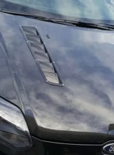 Advan Carbon RS Modular Design Carbon Fiber Hood Ford Focus |ST Hatchback | Sedan 2012-2014                                     - BKFF12-AC964HCRS - Image 2