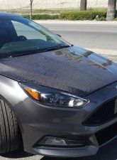 Advan Carbon CWT Modular Design Carbon Fiber Hood Ford Focus | ST |RS 2015-2019                                     - BKFF15-AC965HCWT - Image 3