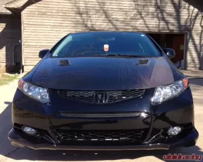 Advan Carbon OEM Style Carbon Fiber Front Fenders Honda Civic Coupe 2006-2011 - BKHC06-AC223FFC