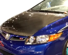 Advan Carbon OEM Style Carbon Fiber Hood Honda Civic Coupe 2006-2011